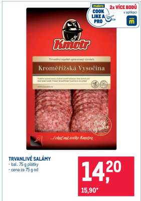 Trvanlivé salámy
