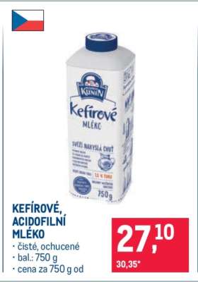 Kefírové, Acidofilní mléko