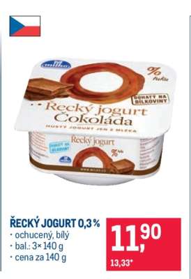 Řecký jogurt 0,3 %