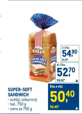 Super-Soft Sandwich
