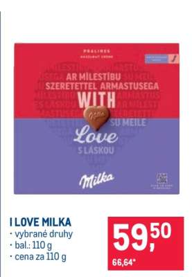I LOVE MILKA