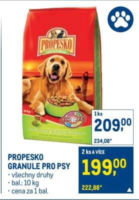 Propesko granule pro psy