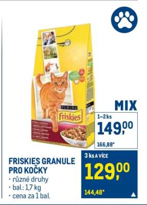 Friskies granule pro kočky
