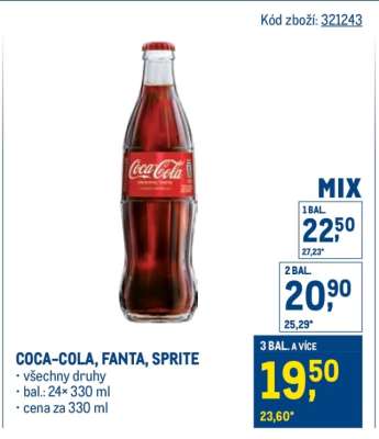 Coca-Cola, Fanta, Sprite