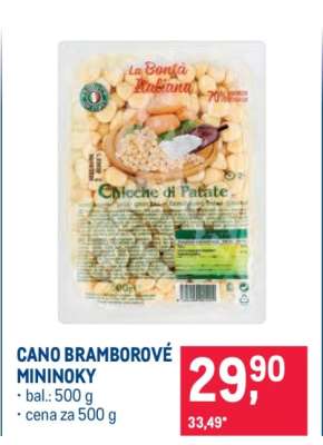 CANO BRAMBOROVÉ MININOKY