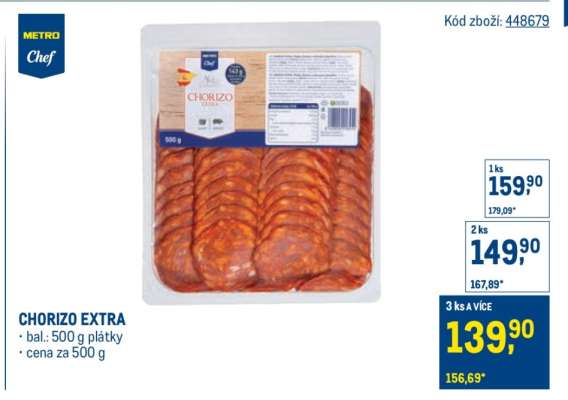 Chorizo extra