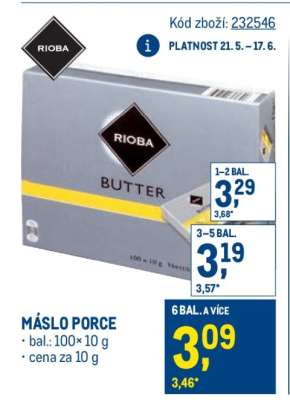 MÁSLO PORCE