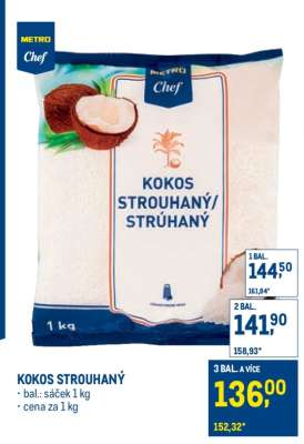 Kokos strouhaný