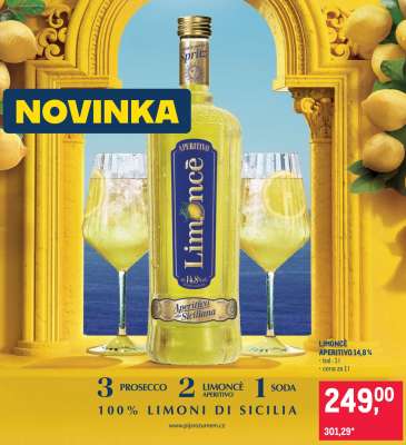 LIMONCÈ APERITIVO 14,8%