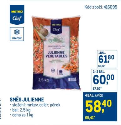 SMĚS JULIENNE
