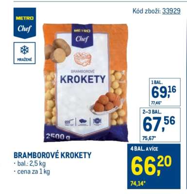 Bramborové krokety