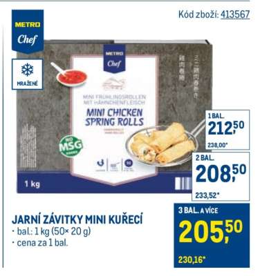 JARNÍ ZÁVITKY MINI KUŘECÍ