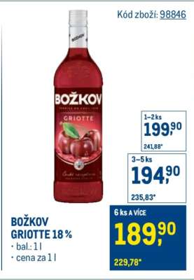 Božkov Griotte 18 %