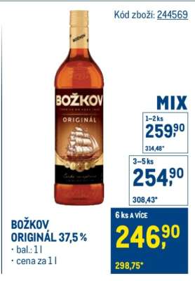 Božkov Originál 37,5 %