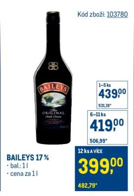 Baileys 17 %