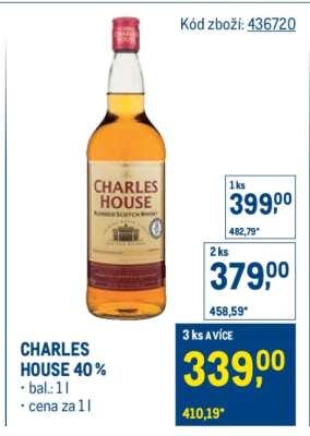 CHARLES HOUSE 40 %
