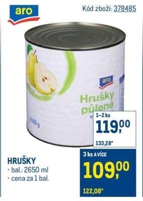 HRUŠKY