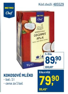 Kokosové mléko