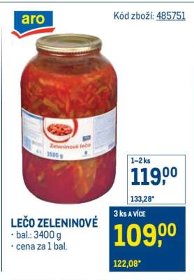 LEČO ZELENINOVÉ
