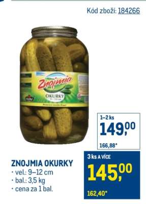 Znojmia Okurky
