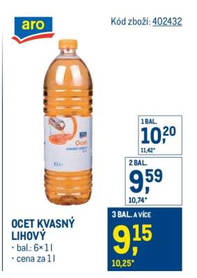 Ocet kvasný lihový