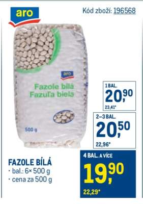 Fazole bílá