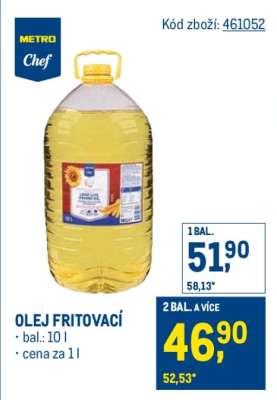 OLEJ FRITOVACÍ