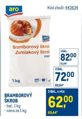 BRAMBOROVÝ ŠKROB