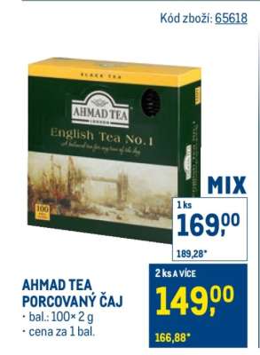AHMAD TEA PORCOVANÝ ČAJ
