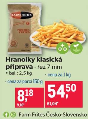 HRANOLKY KLASICKÁ PŘÍPRAVA