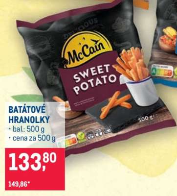 Batátové hranolky