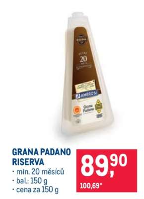 Grana Padano Riserva