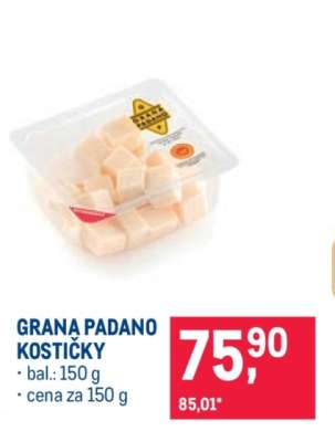 GRANA PADANO KOSTIČKY