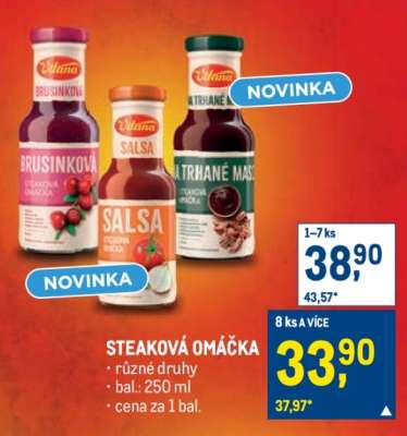 STEAKOVÁ OMÁČKA