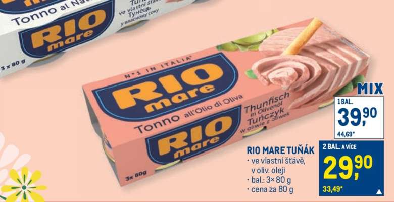 Rio Mare Tuňák