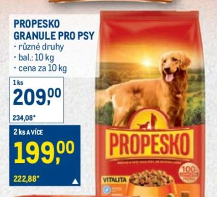 Propesko granule pro psy