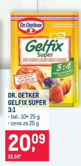 Dr.Oetker Gelfix Super 3 : 1