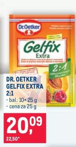 Dr. Oetker Gelfix extra 2 : 1