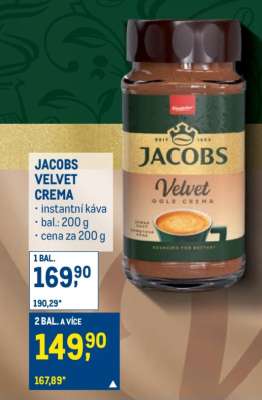 JACOBS VELVET CREMA