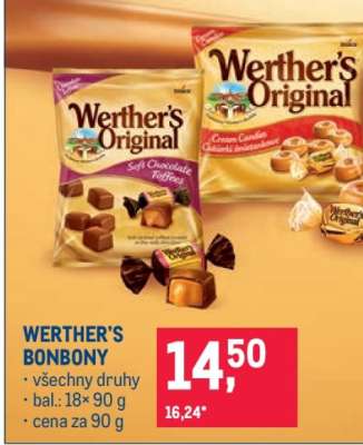 Werther’s bonbony