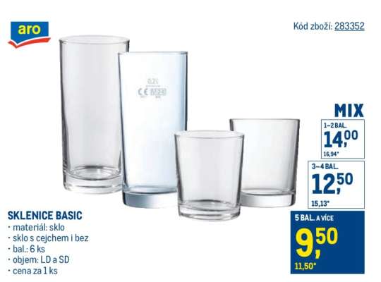 Sklenice Basic