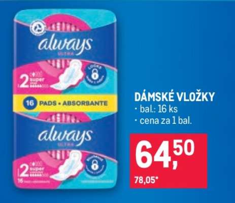 Dámské vložky