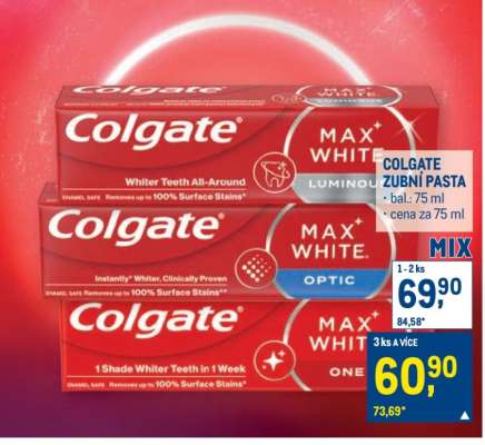 Colgate zubní pasta