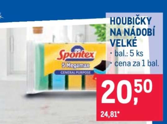 Houbičky na nádobí velké