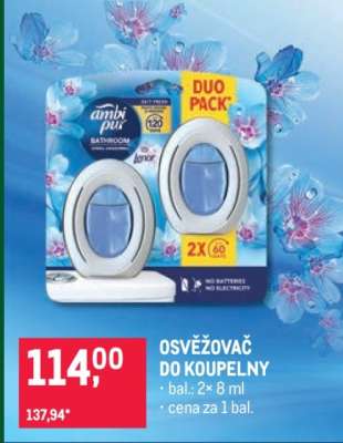 OSVĚŽOVAČ DO KOUPELNY