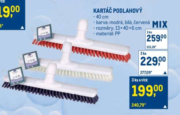 KARTÁČ PODLAHOVÝ