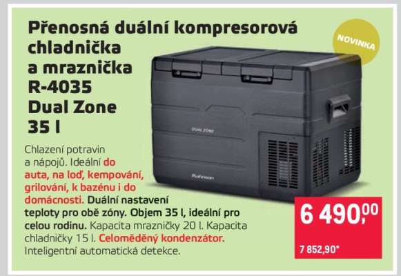 R-4035 DUAL ZONE 35 L