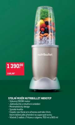 STOLNÍ MIXÉR NUTRIBULLET NB907CP