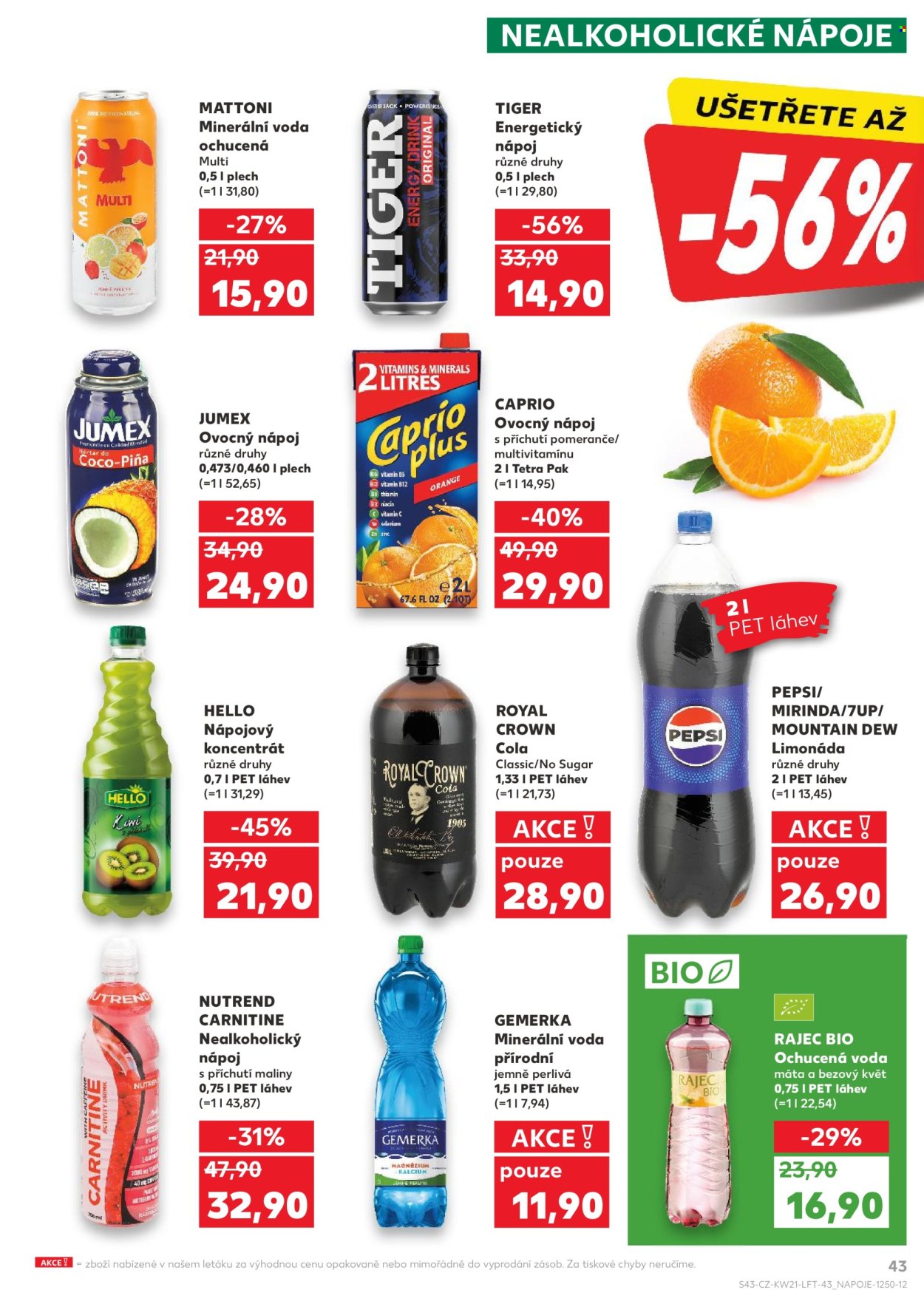 Leták Kaufland - 21.5.2025 - 27.5.2025. Strana 1