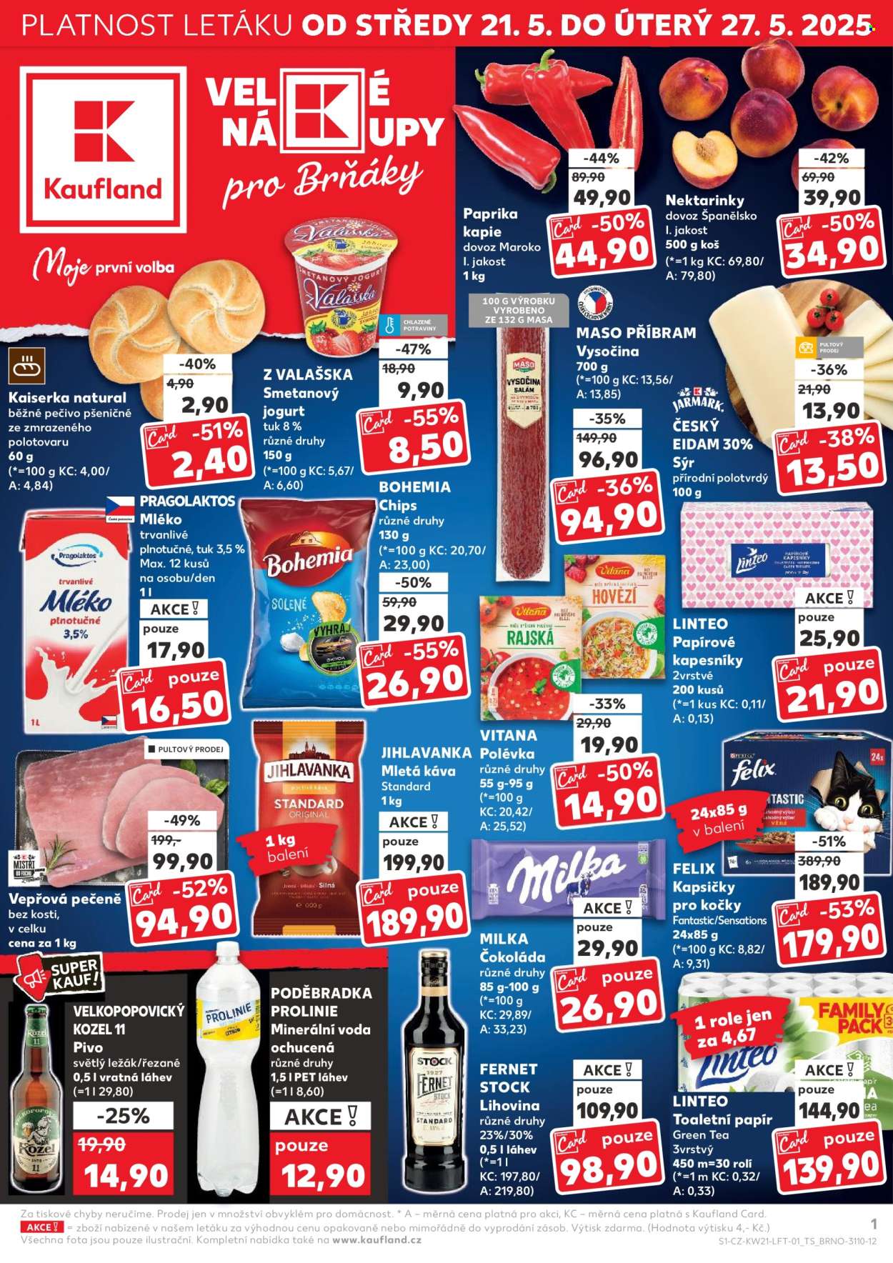 Leták Kaufland - 21.5.2025 - 27.5.2025. Strana 1